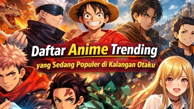 Daftar Anime Trending yang Sedang Populer di Kalangan Otaku