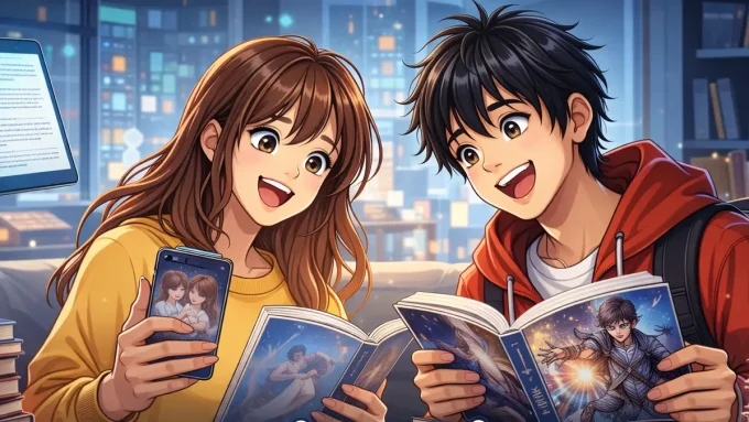 Novel Diam-Diam Jadi Hiburan Favorit di Era Digital 1